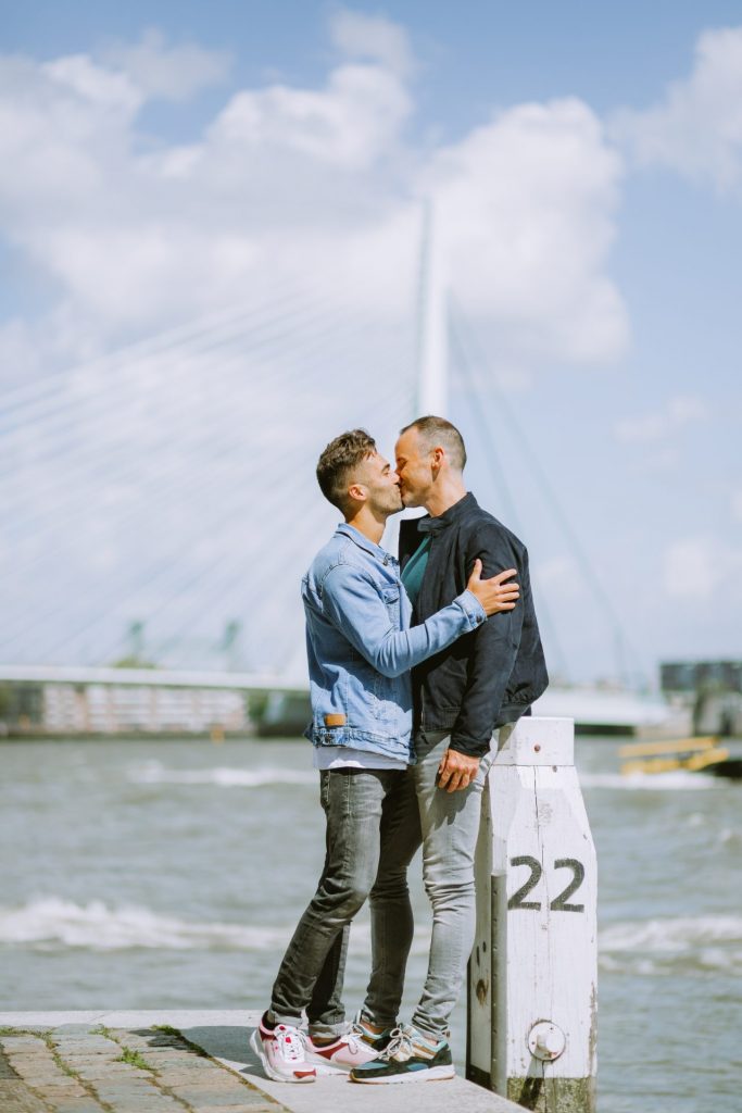 Homo gay fotoshoot Rotterdam koppel