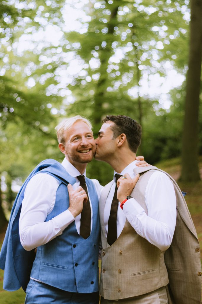 Gay couple wedding photographer