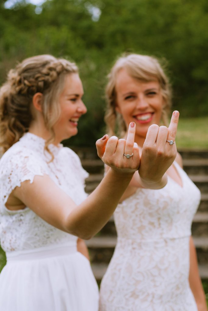 Wedding photographer Tuscany lesbian couple